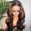 body wave highlight wig