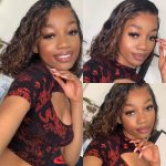water wave highlight wig