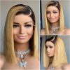 honey blonde lace front wig (1)