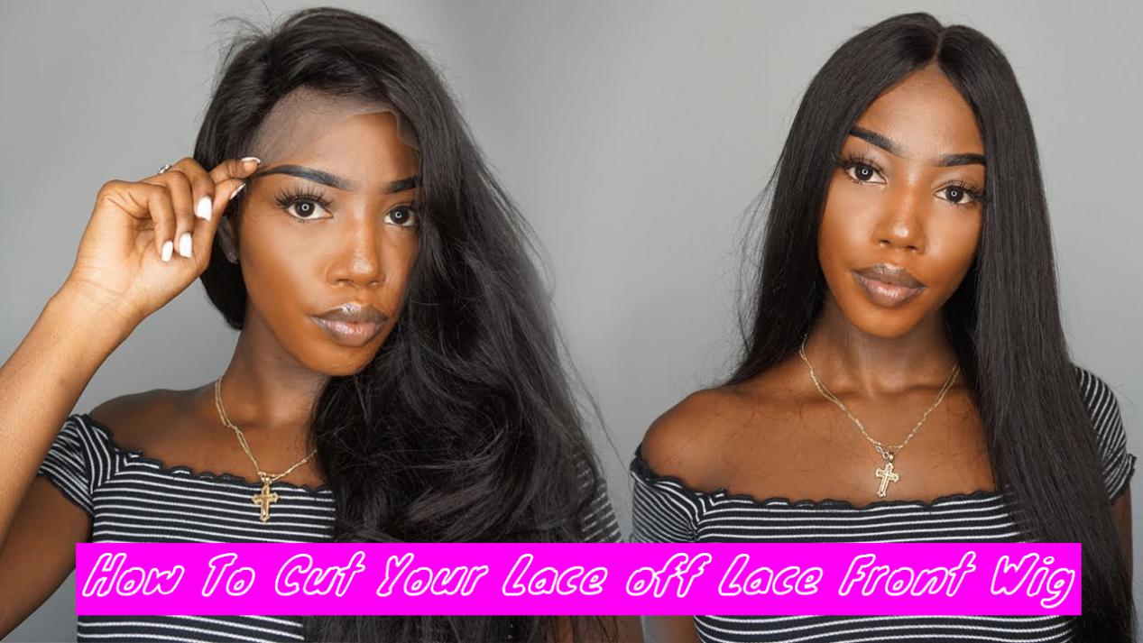 CUT THE LACE AROUND YOUR EARS!  Cutting & Customizing your Lace Front  Human Hair Wig 