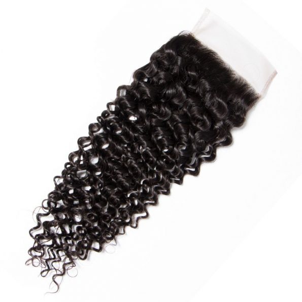 Curly Hair 3 Bundles With Closure
