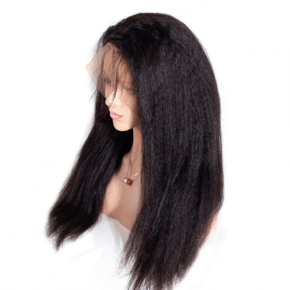 Kinky Straight 13×4 Lace Front Wig
