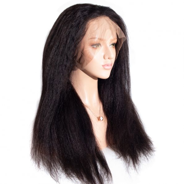 Kinky Straight 13×4 Lace Front Wig