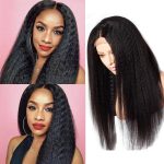 360 kinky straight wig
