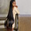 13×4 Long Inch straight lace front wig