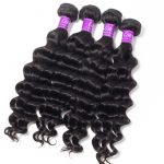 Loose Deep wave Hair 4 Bundles With 6×6 Lace Closure