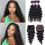 Loose Deep Wave 3 Bundles With Closure