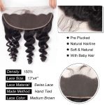 Loose Wave 13×4 Lace Frontal