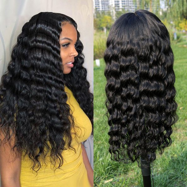 Loose Deep Wave HD Lace Front Wigs
