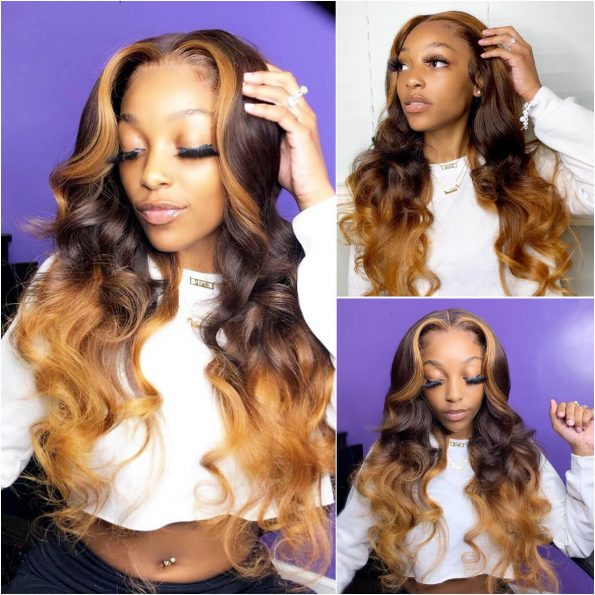 ombre human hair wig (1)