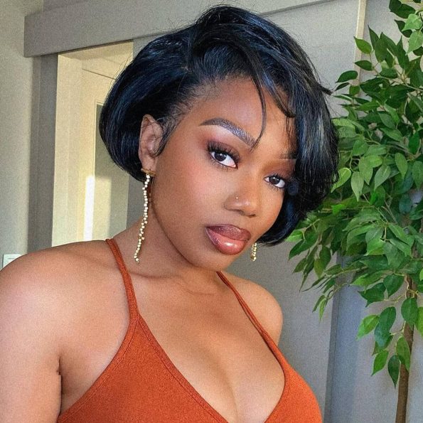 pixie cut straight wig (4)