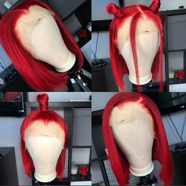 red bob wig 1