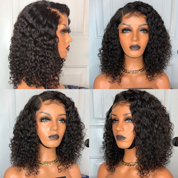 short cut curly wig