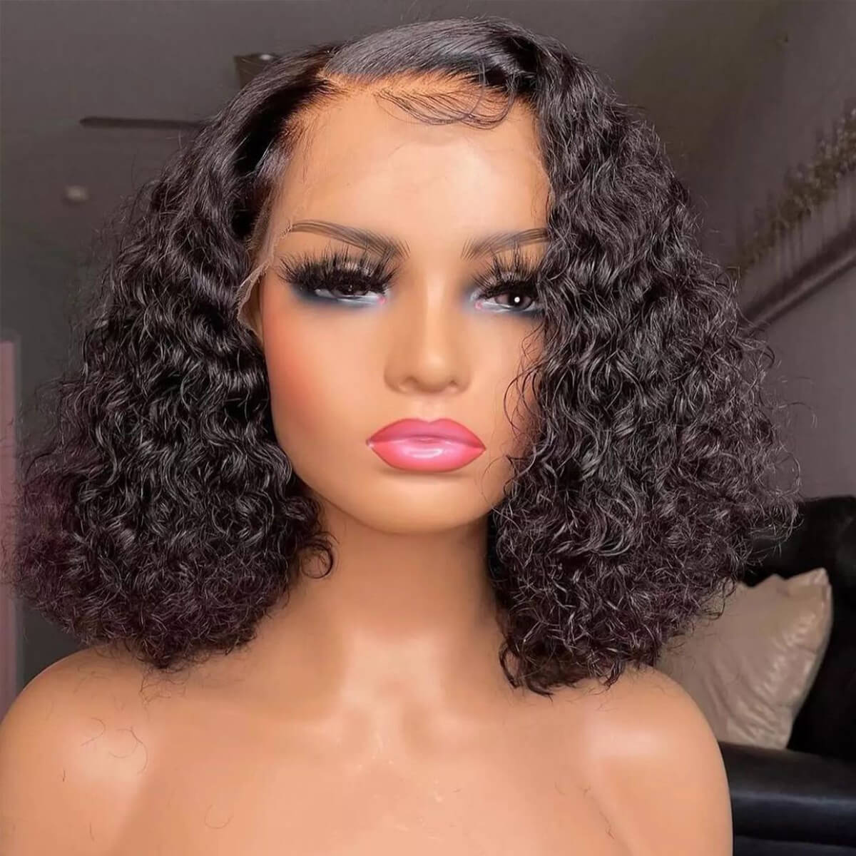 side part curly bob wig (2)