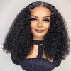 kinky curly silk base glueless wig (3)