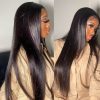 9×6 straight glueless wig