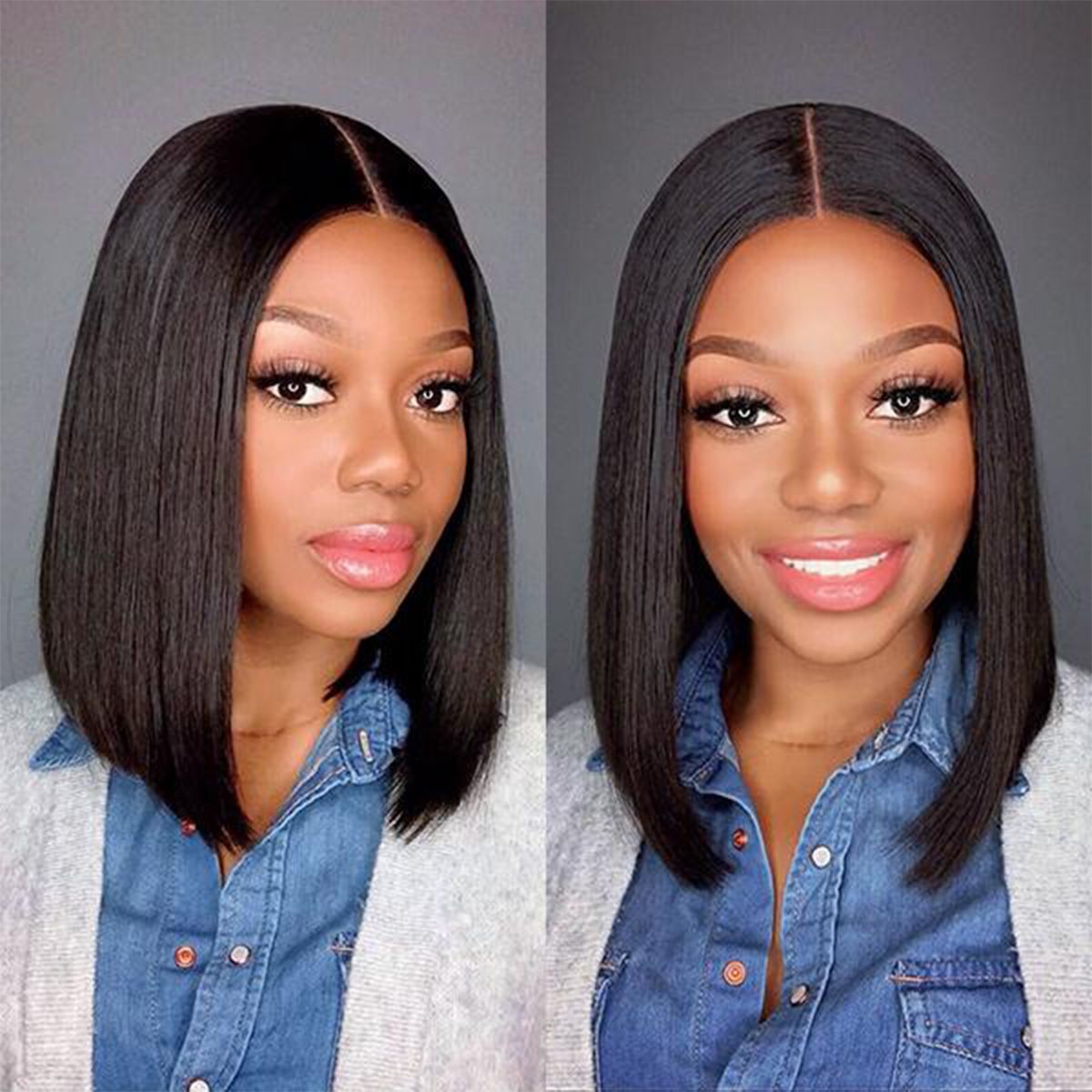 straight bob wig
