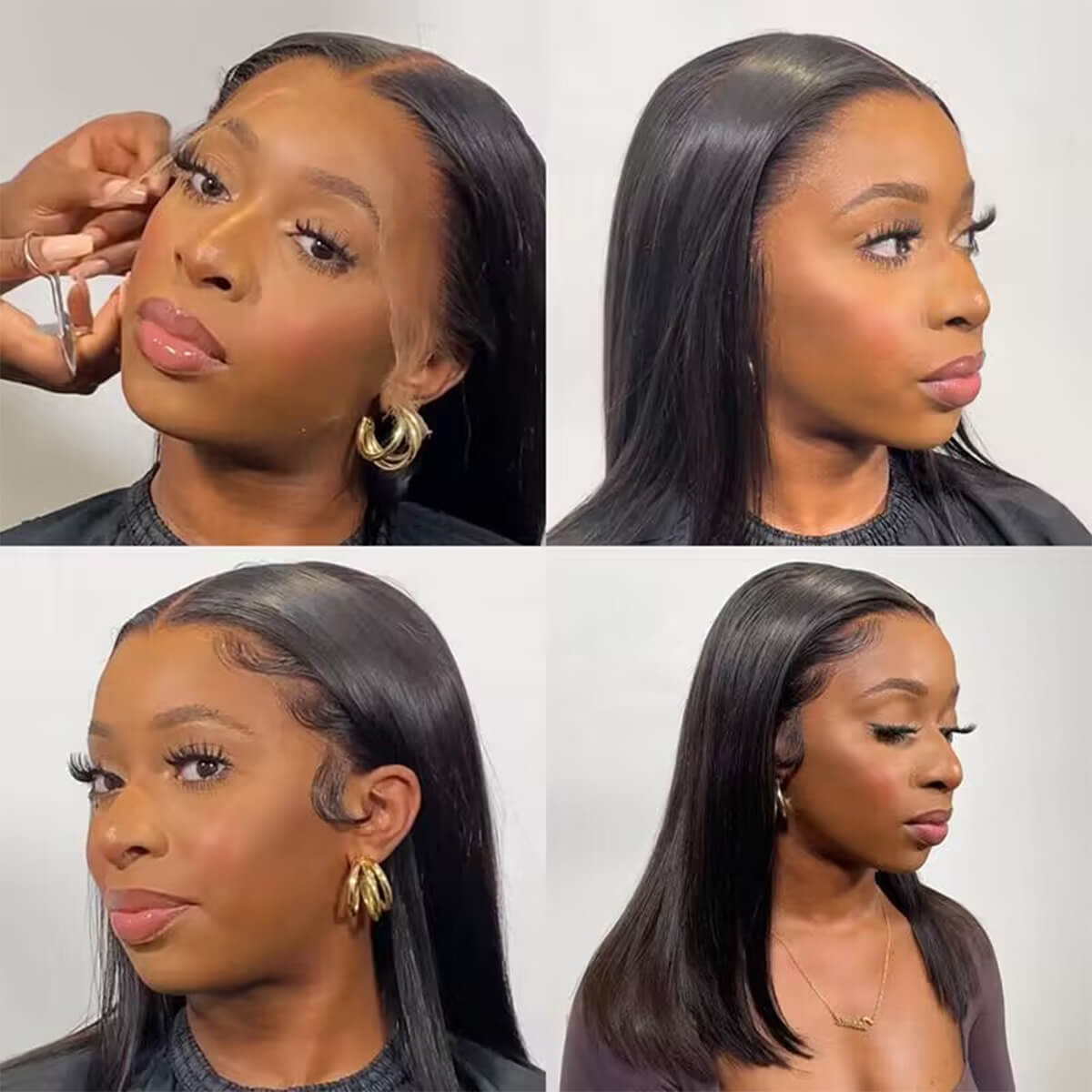 straight hd lace frontal