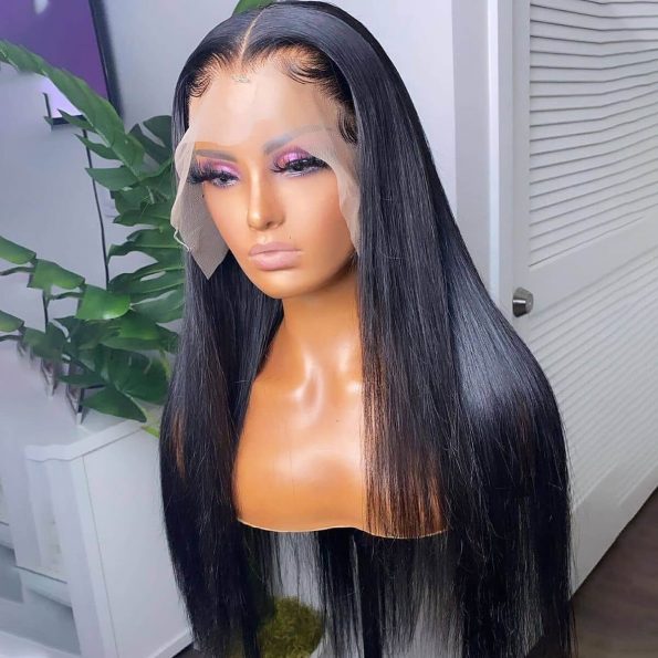 straight lace front wig 7302