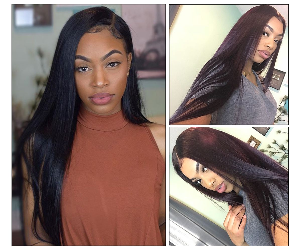 Straight Hair 4 Bundles With Closure
