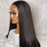 5×5 straight closure wig8174