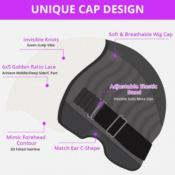 unique cap design