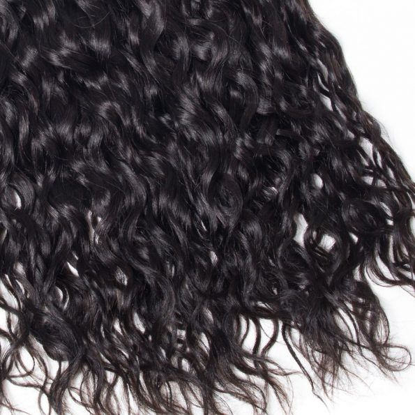 Water Wave 4 Bundles With Frontal