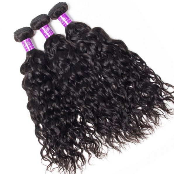 Water Wave 3 Bundles With Closure