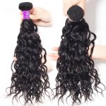 water wave Hair 3 Bundles With 6×6 Lace Closure