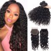 Water Wave 4 Bundles With Closure