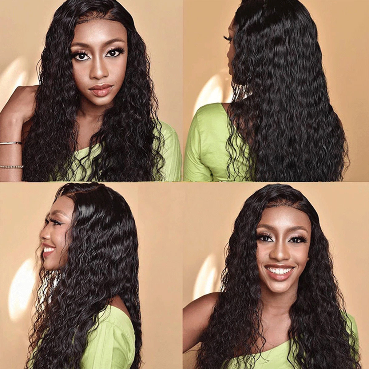 Water Wave 5x5 Lace Wigs