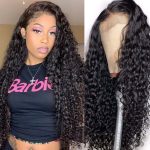 5×5 water wave lace front wig8172