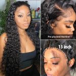 water wave hd lace frontal wig