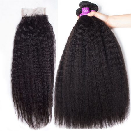 Kinky Straight 3 Bundles With Closure