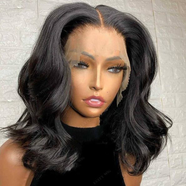 Short Body Wave Lace Front Wig