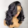 short body wave wig pre-bleached knots