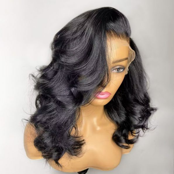 short cut loose body wave wig (2)