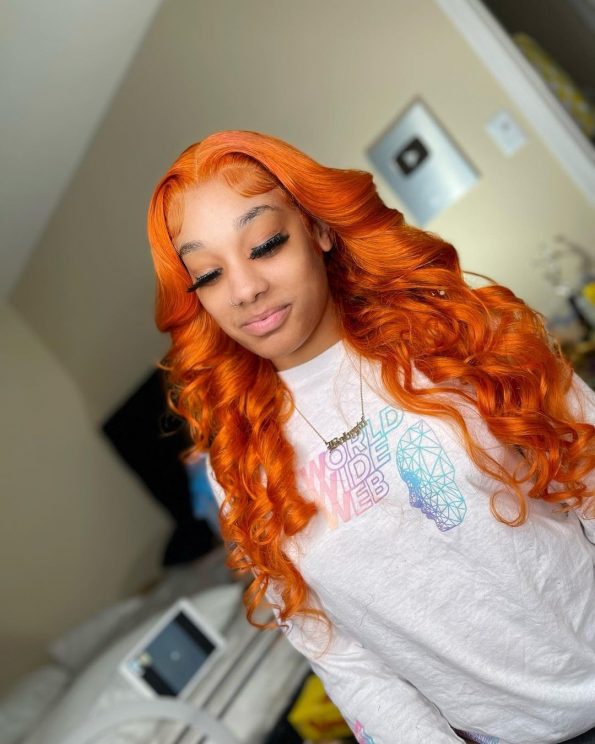 I received within 4 days! The seller responded fast to my concerns about my package! This is a real review for all the ladies looking for a recommendation BUY THIS NOW!! It’s true to length and density I ordered the 26 inch … and the knots bleached easily. Came a lil Preplucked. It doesn’t seem to shed much so far . the wig is great!! Btw No smell even when wet.