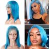 colored bob wigs human hair