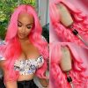 colored human hair wig