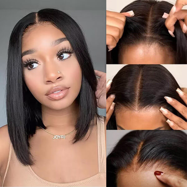 Sleek weave cap bob  Silky hair, Straight hairstyles, Long hair styles