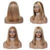blonde highlight bob wig