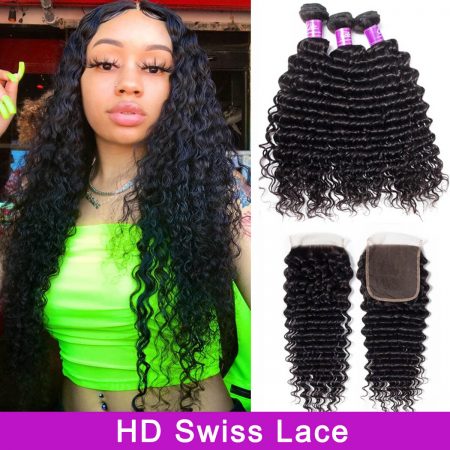 deep wave bundles with hd closure