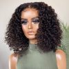 bouncy deep curly glueless wig