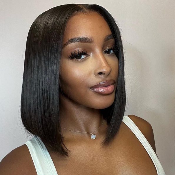 glueless straight bob wig (1)