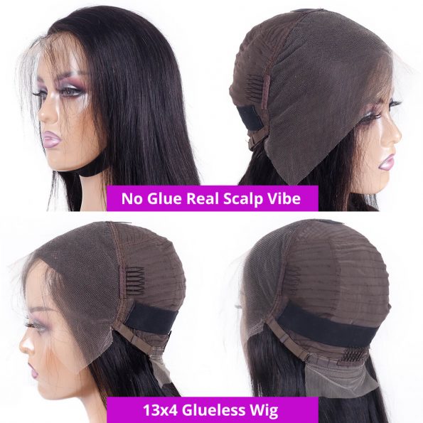 glueless wig lace front wig