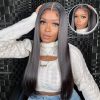 pre-cut lace wear go straight wig