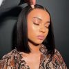 straight glueless bob wig