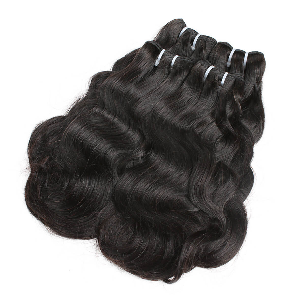 body wave double drawn hair weft (1)