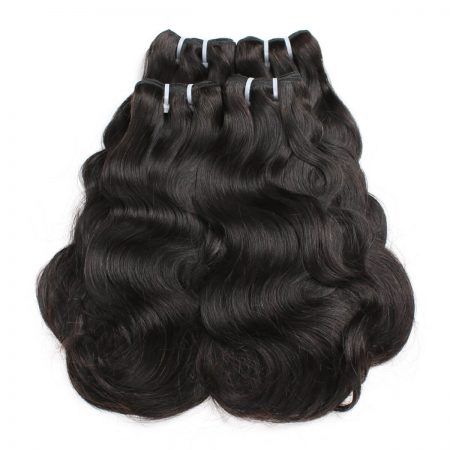 body wave double drawn hair weft (3)